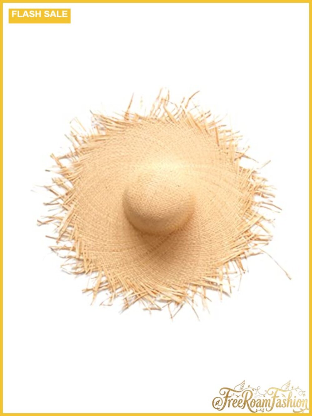 Wide Brim Straw Sun Hat Oversized Visor Beach Protection